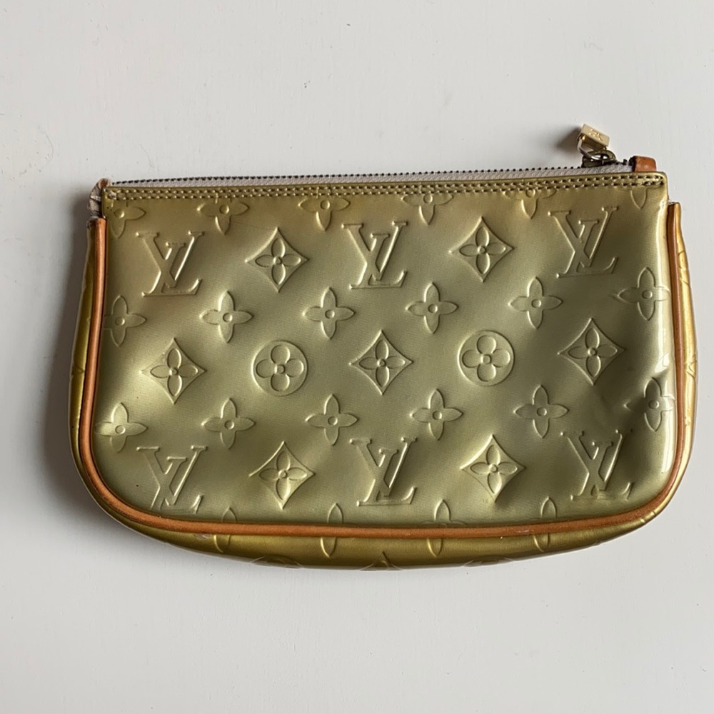 Vintage Louis Vuitton Gold Pouch